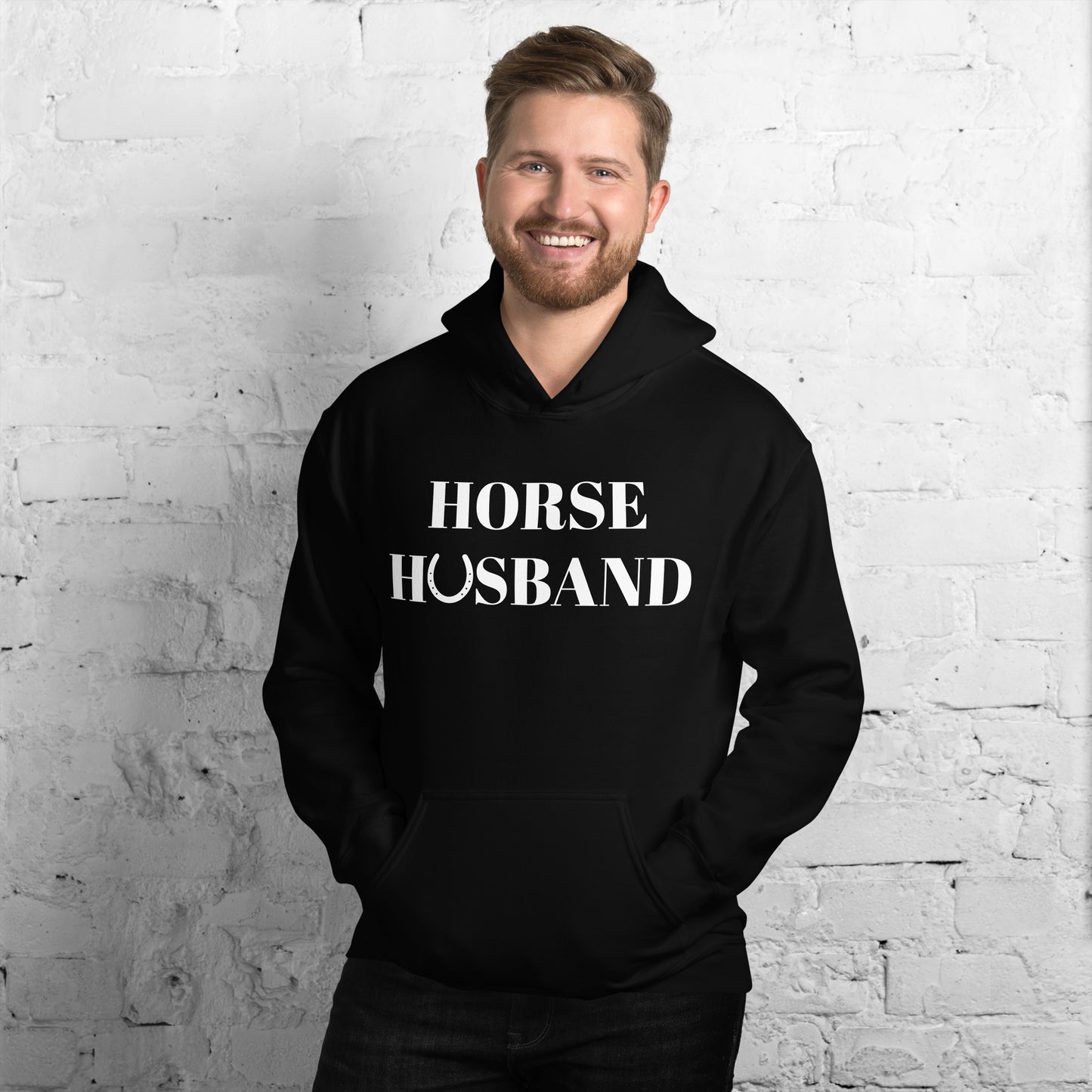 Unisex Horse Husband Hoodie