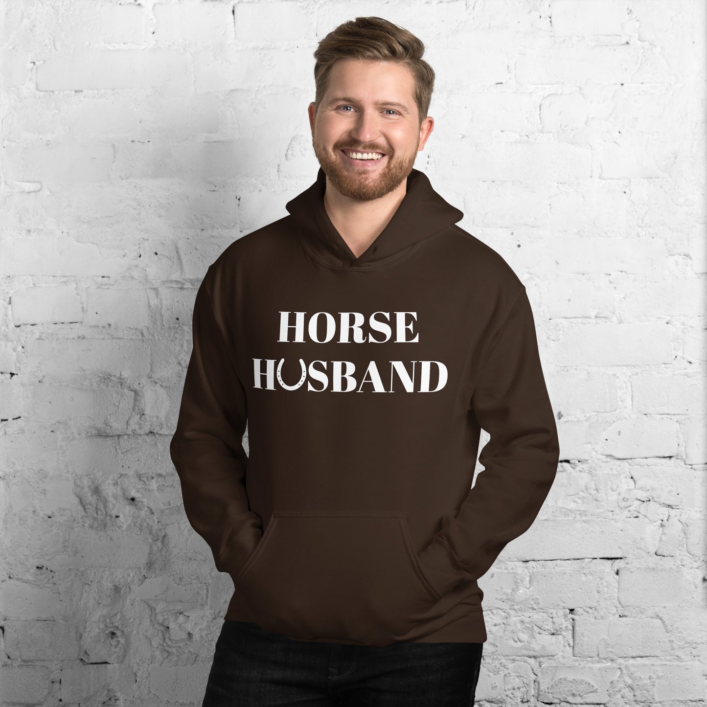 Unisex Horse Husband Hoodie