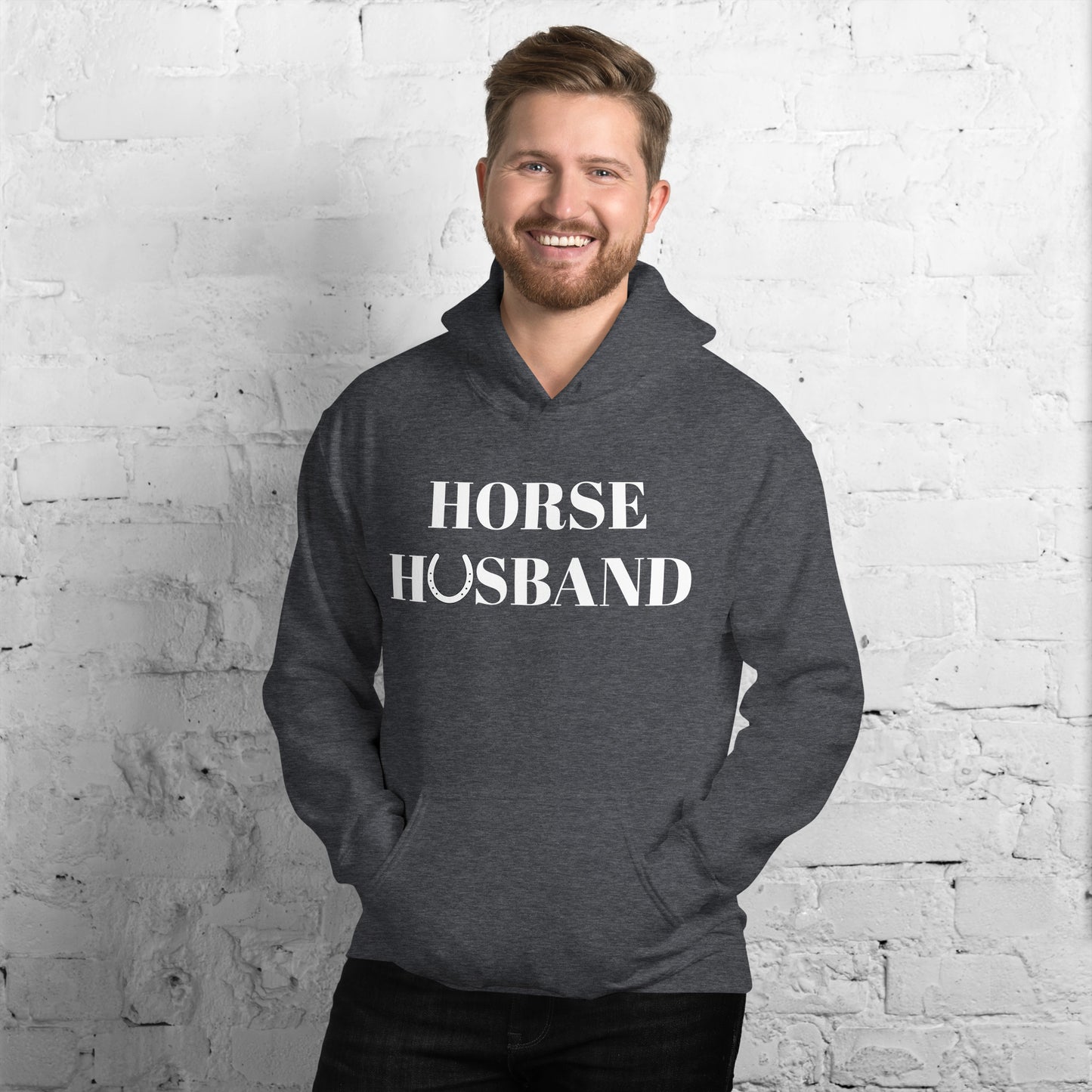 Unisex Horse Husband Hoodie