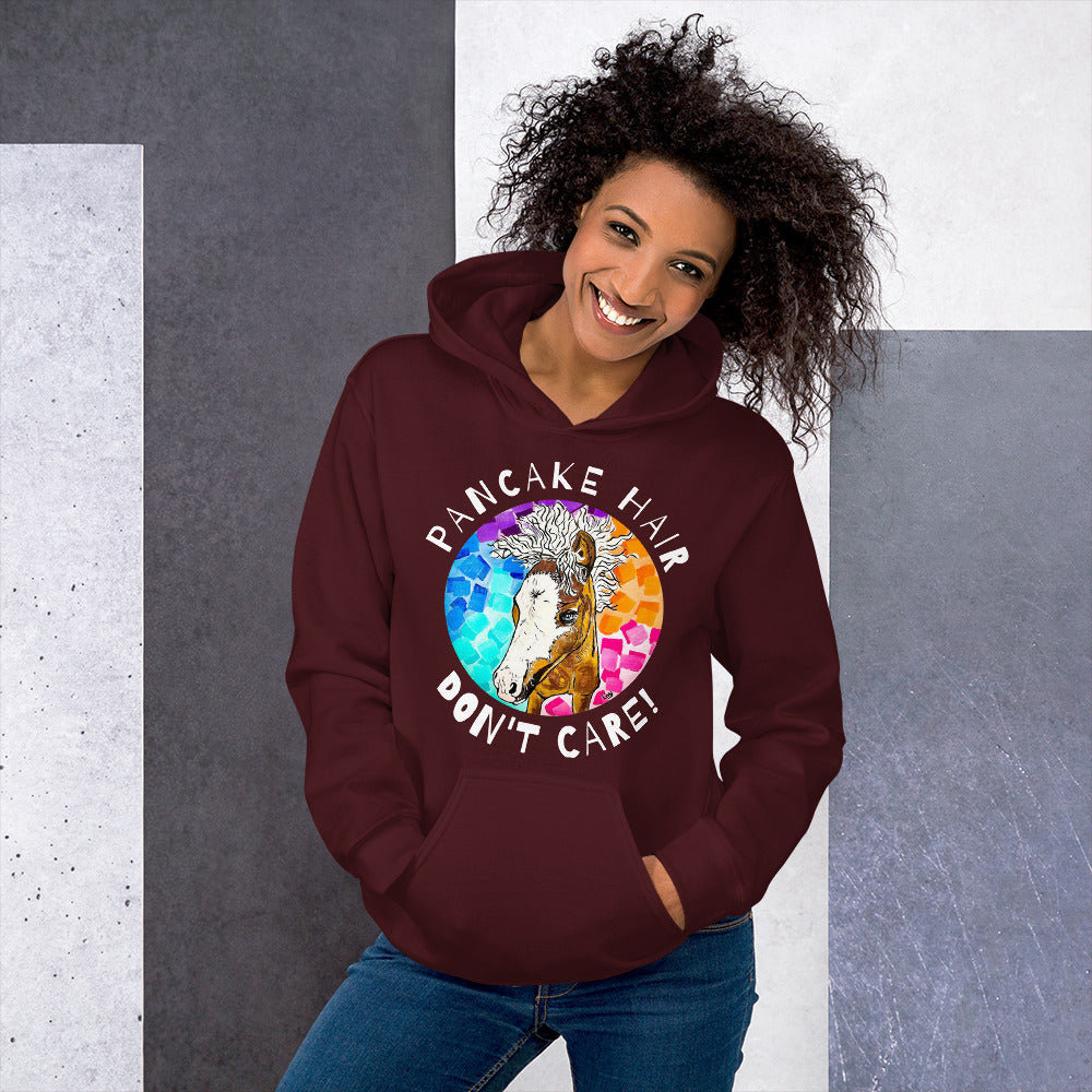 Unisex Pancake Hair Hoodie