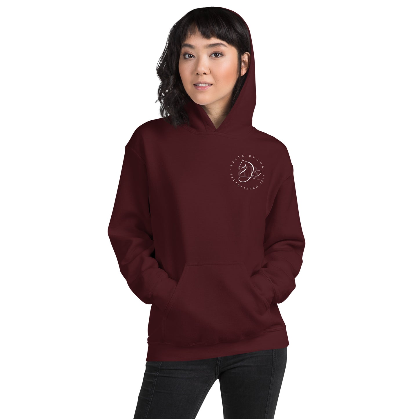 Pancake Hair w/ Logo Unisex Hoodie