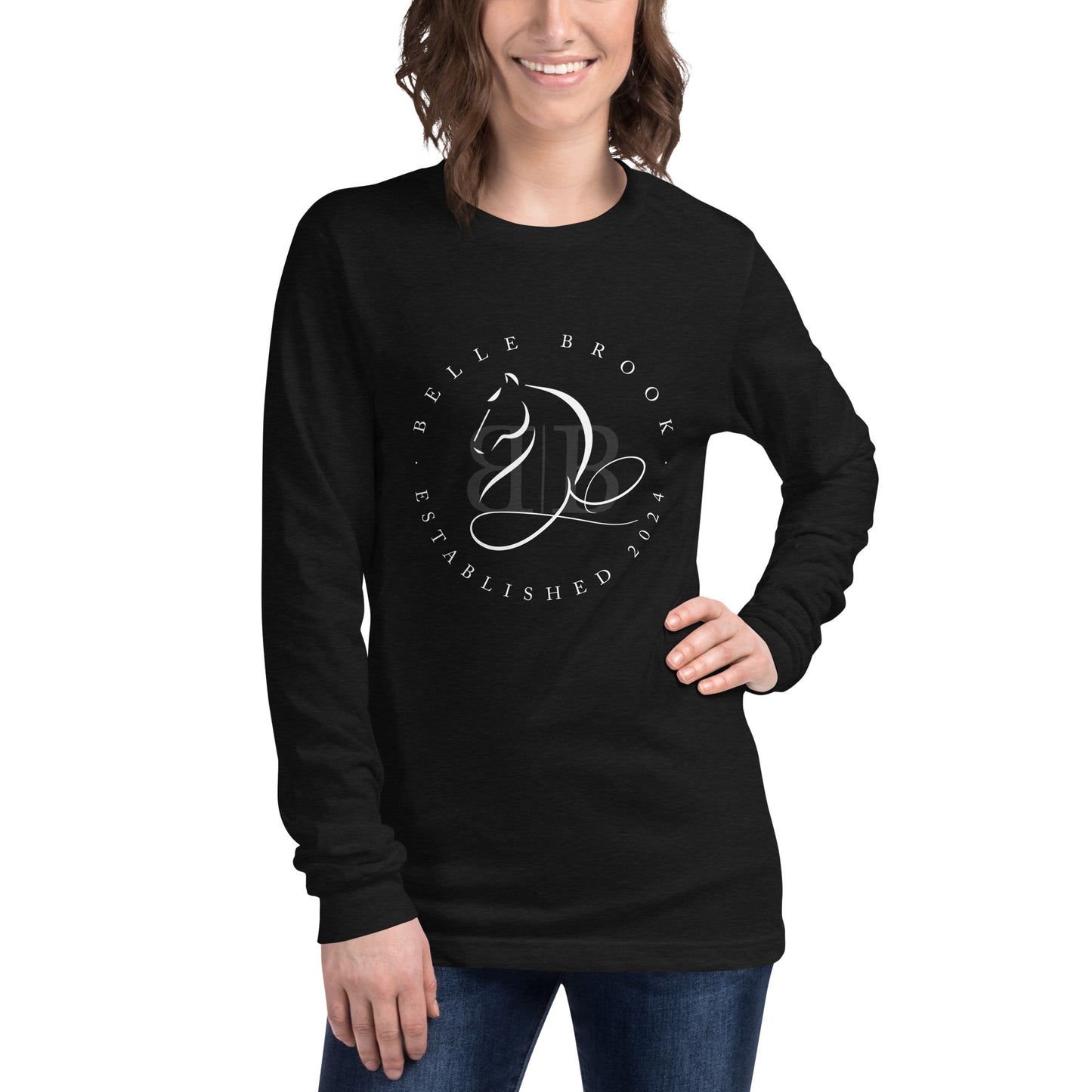 Unisex Long Sleeve Logo Tee