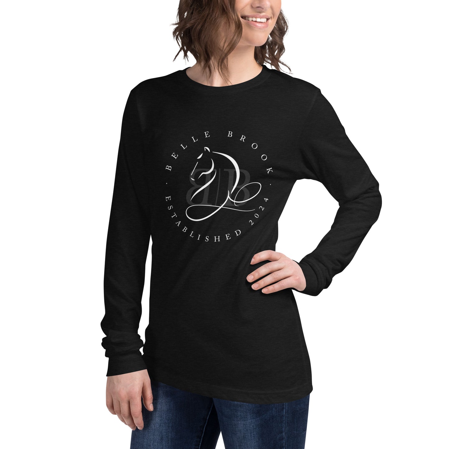 Unisex Long Sleeve Logo Tee