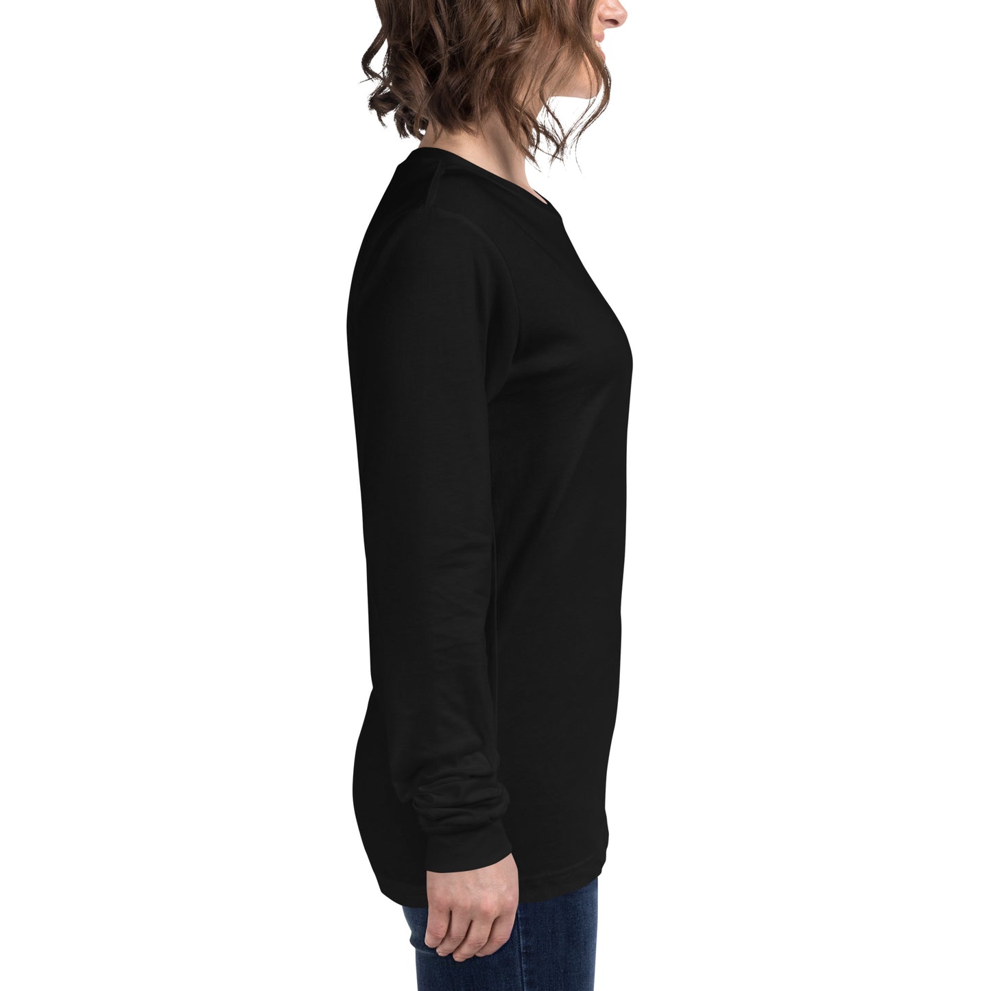 Pancake Hair w/ Logo Unisex Long Sleeve Tee