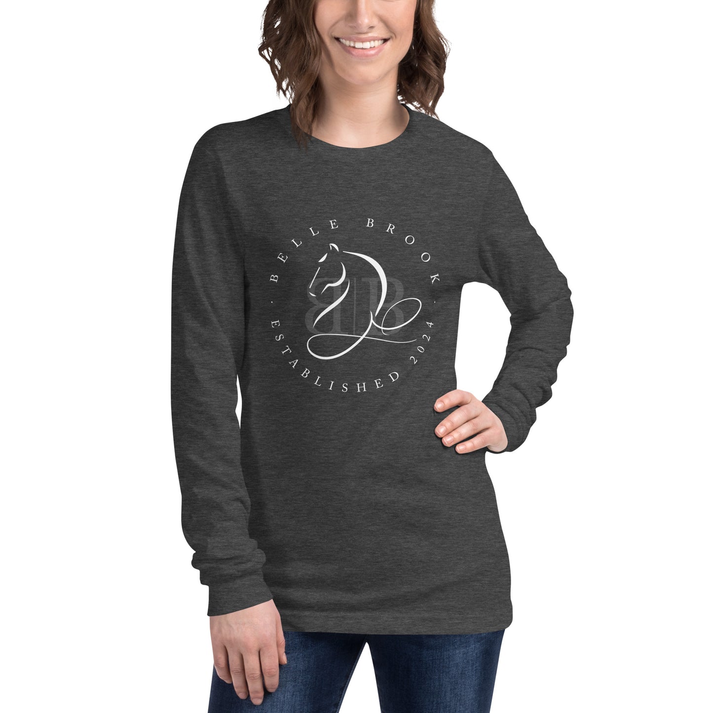 Unisex Long Sleeve Logo Tee