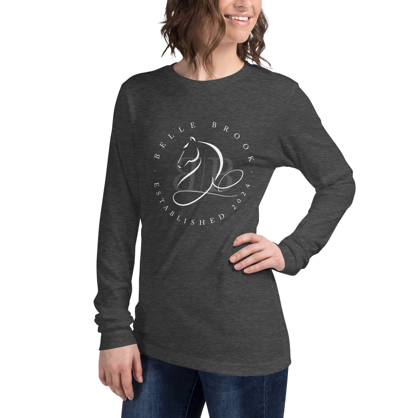 Unisex Long Sleeve Logo Tee