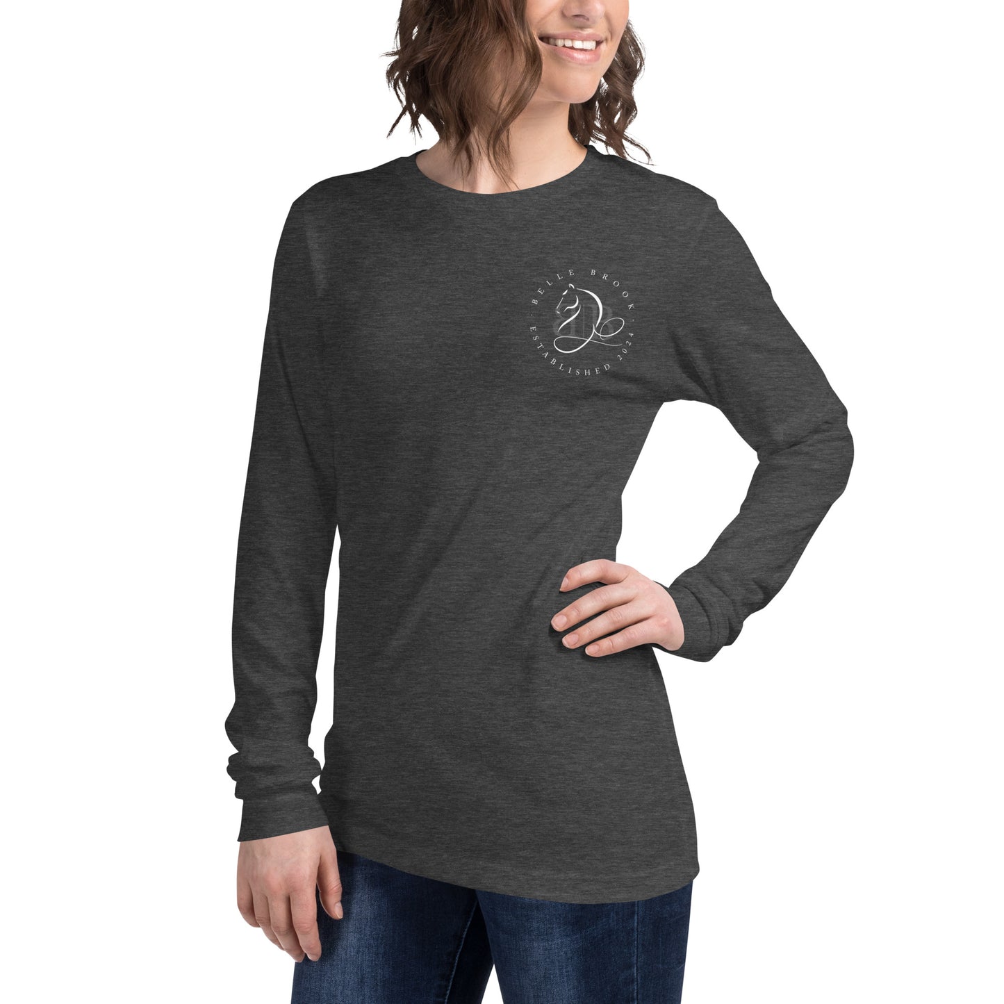 Pancake Hair w/ Logo Unisex Long Sleeve Tee