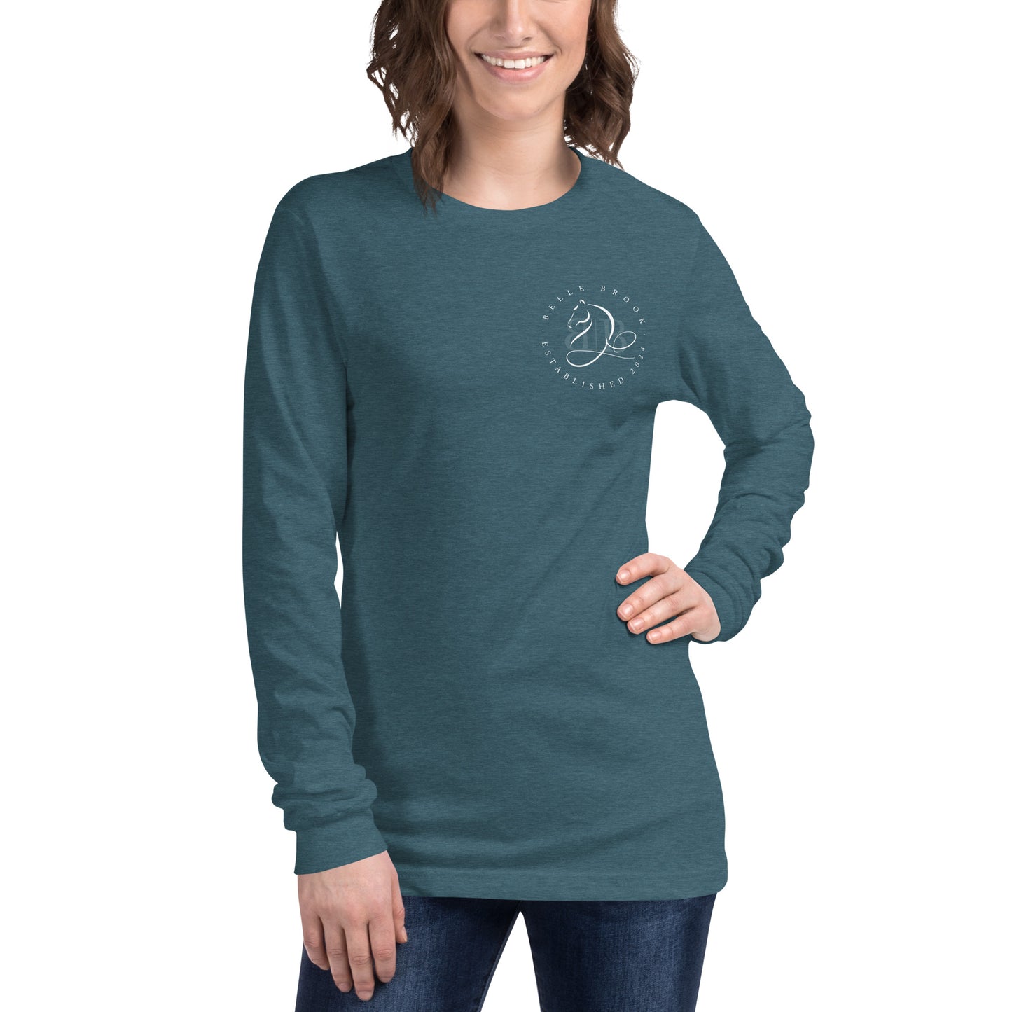 Pancake Hair w/ Logo Unisex Long Sleeve Tee