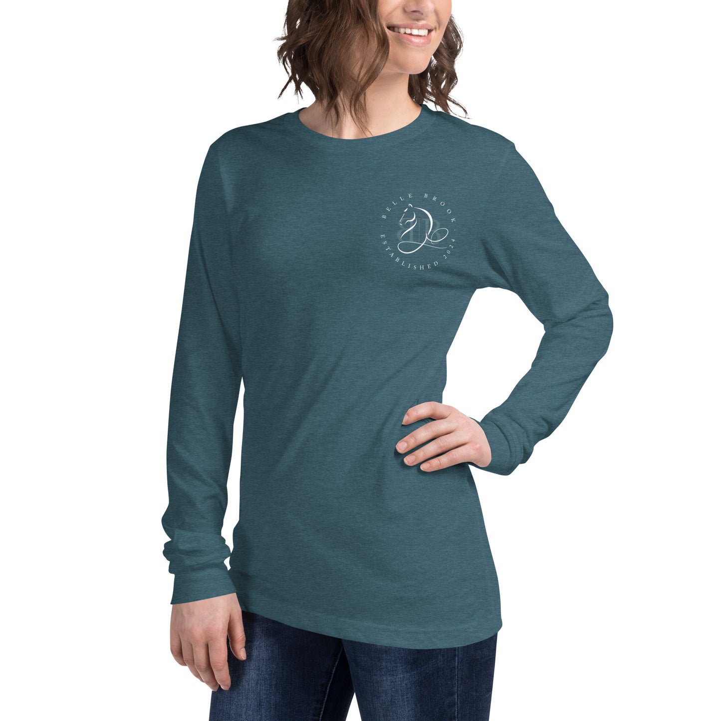 Pancake Hair w/ Logo Unisex Long Sleeve Tee