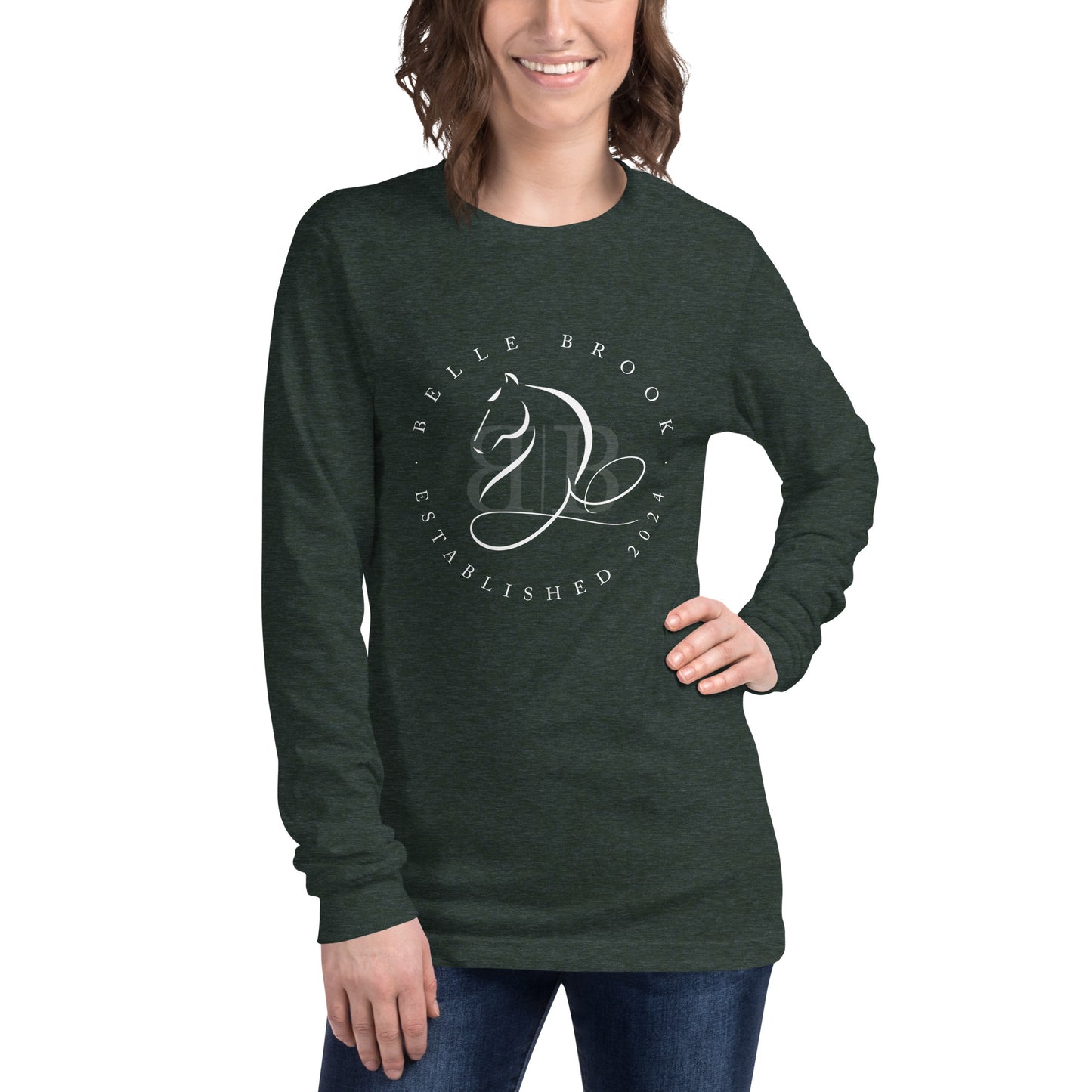 Unisex Long Sleeve Logo Tee
