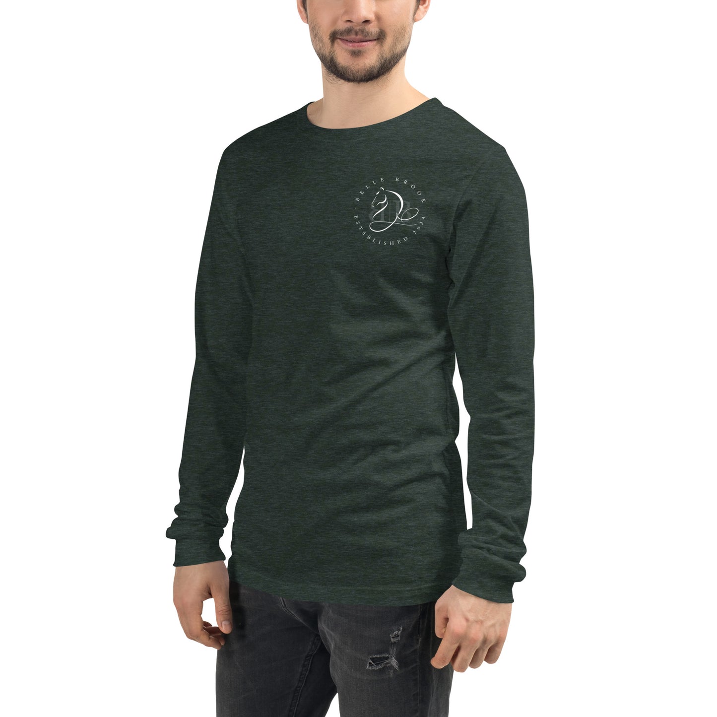 Unisex Horse Husband Long Sleeve Tee