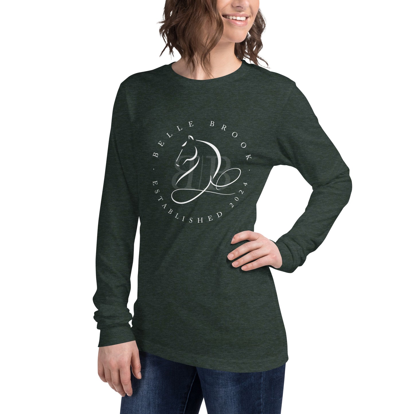 Unisex Long Sleeve Logo Tee