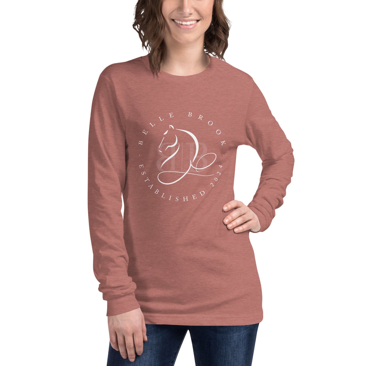 Unisex Long Sleeve Logo Tee