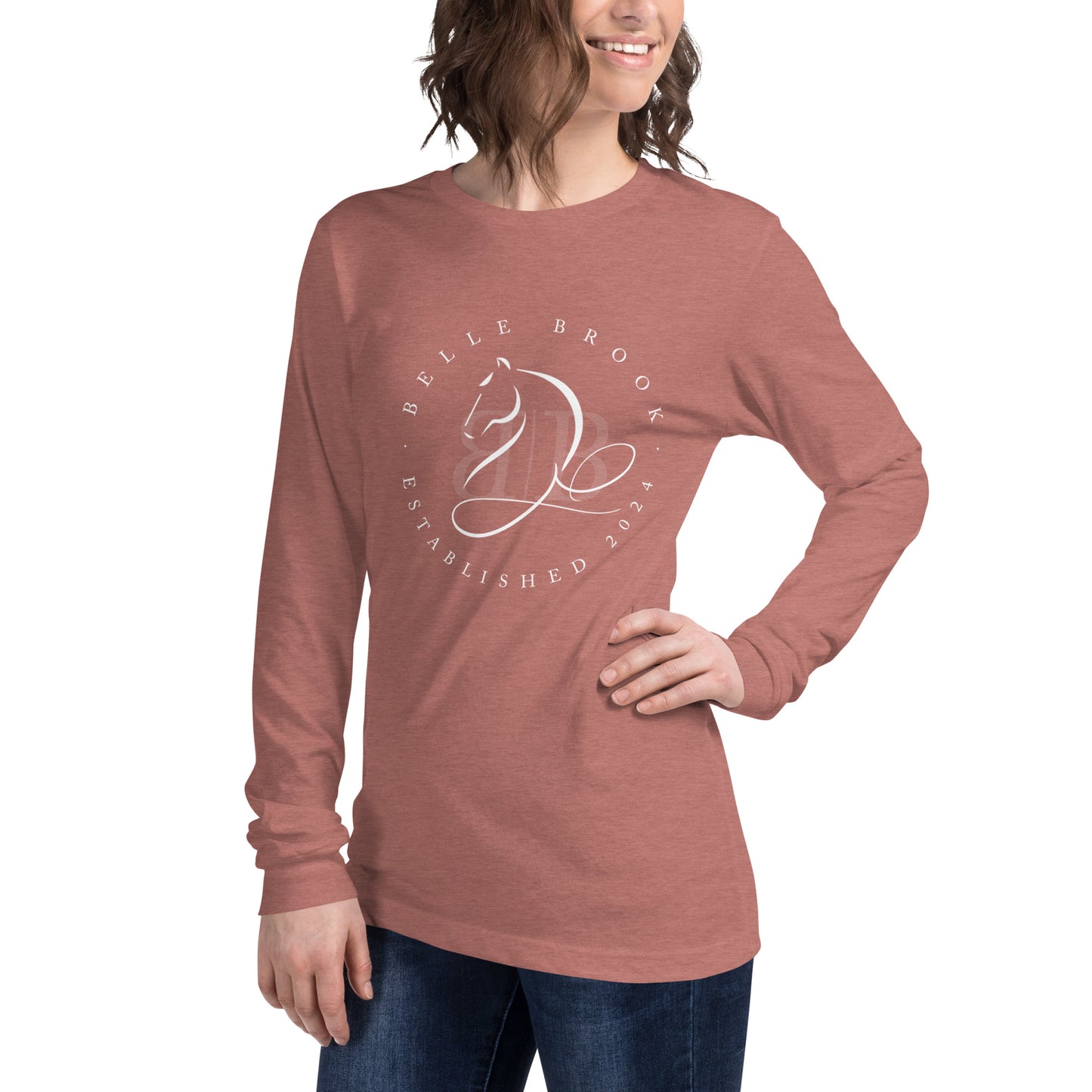 Unisex Long Sleeve Logo Tee