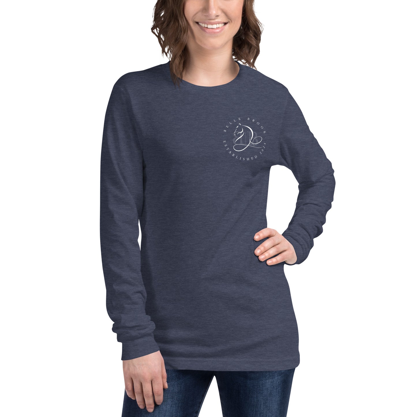 Pancake Hair w/ Logo Unisex Long Sleeve Tee