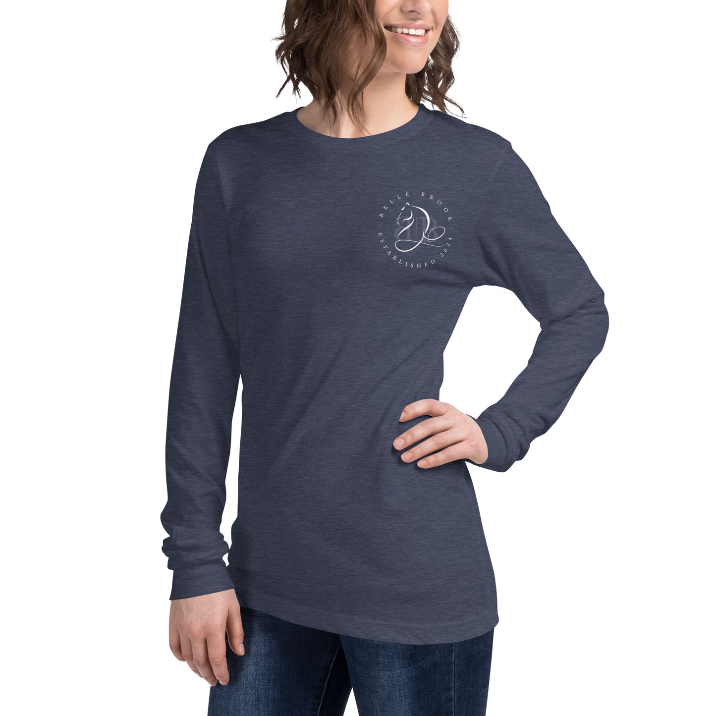 Pancake Hair w/ Logo Unisex Long Sleeve Tee