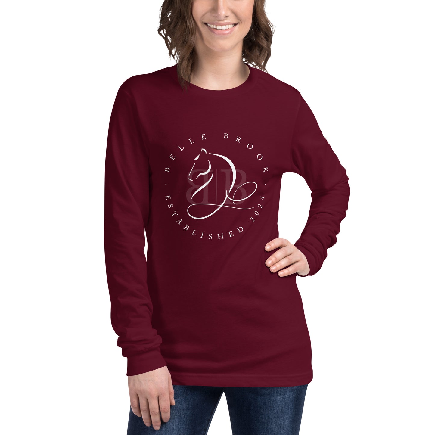 Unisex Long Sleeve Logo Tee