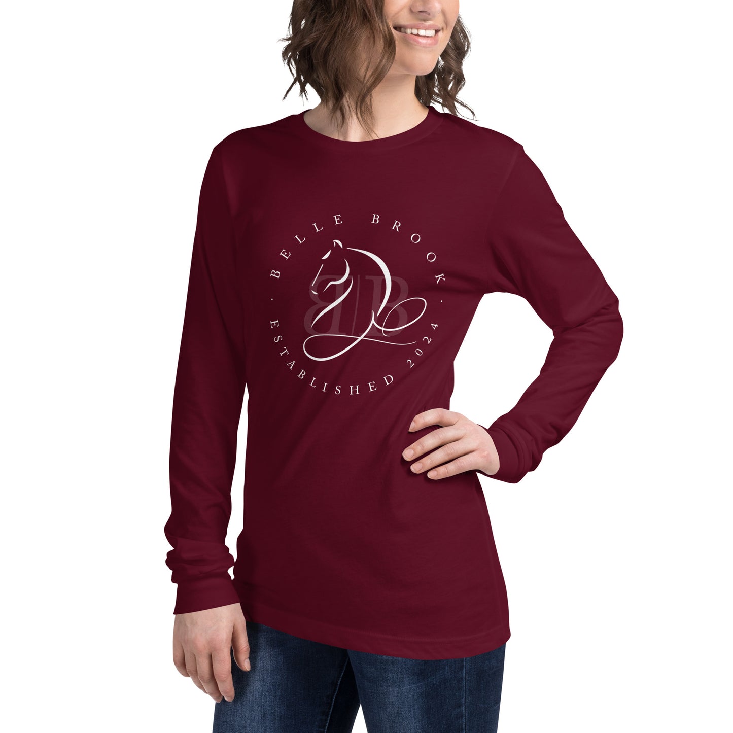 Unisex Long Sleeve Logo Tee
