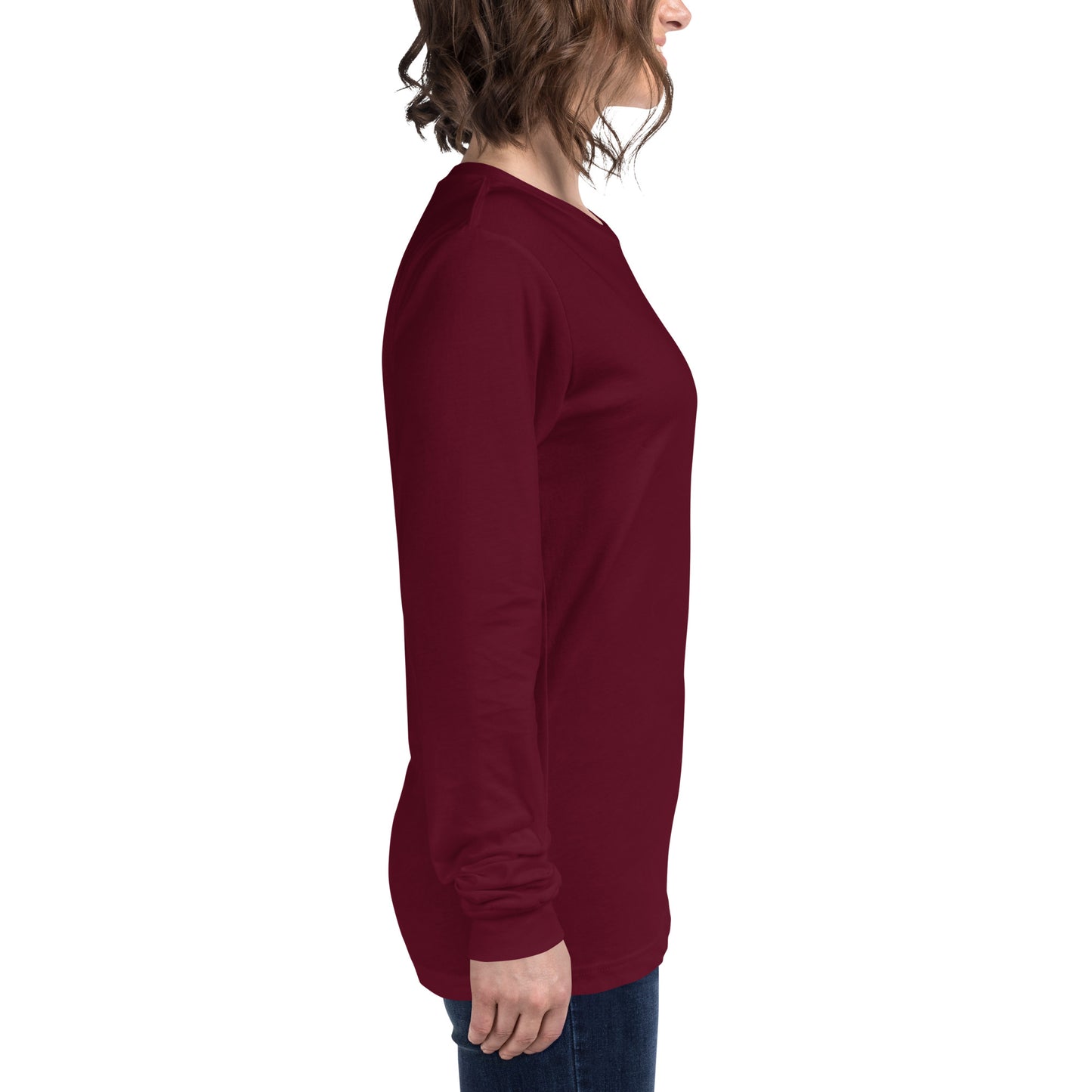 Pancake Hair w/ Logo Unisex Long Sleeve Tee