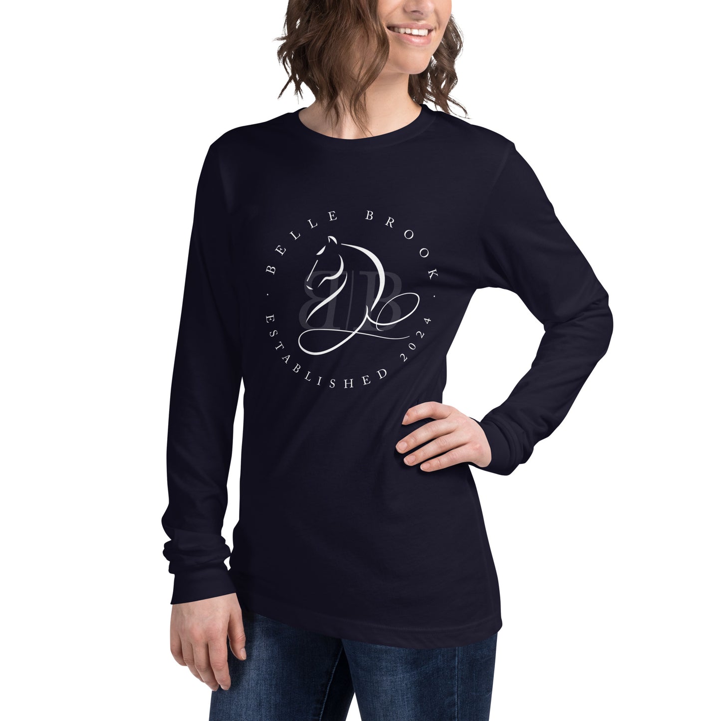 Unisex Long Sleeve Logo Tee