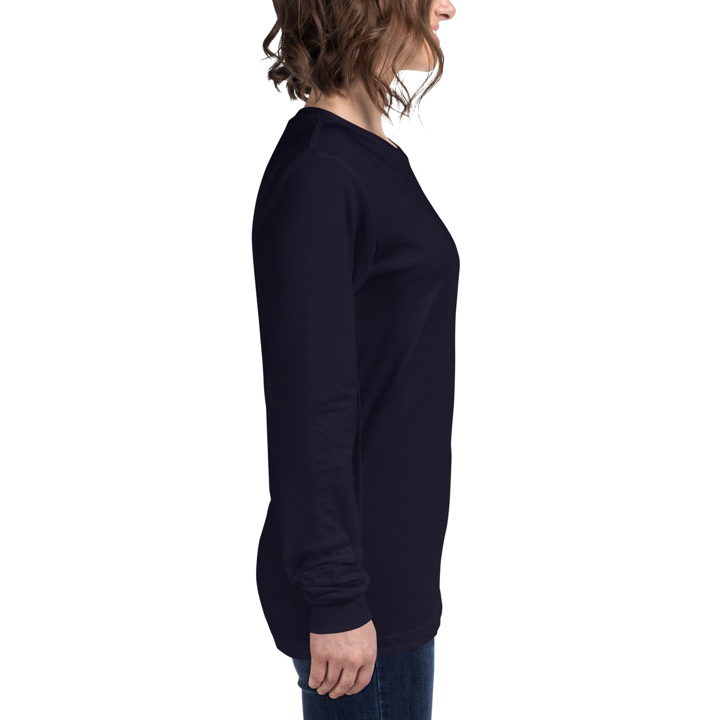 Pancake Hair w/ Logo Unisex Long Sleeve Tee