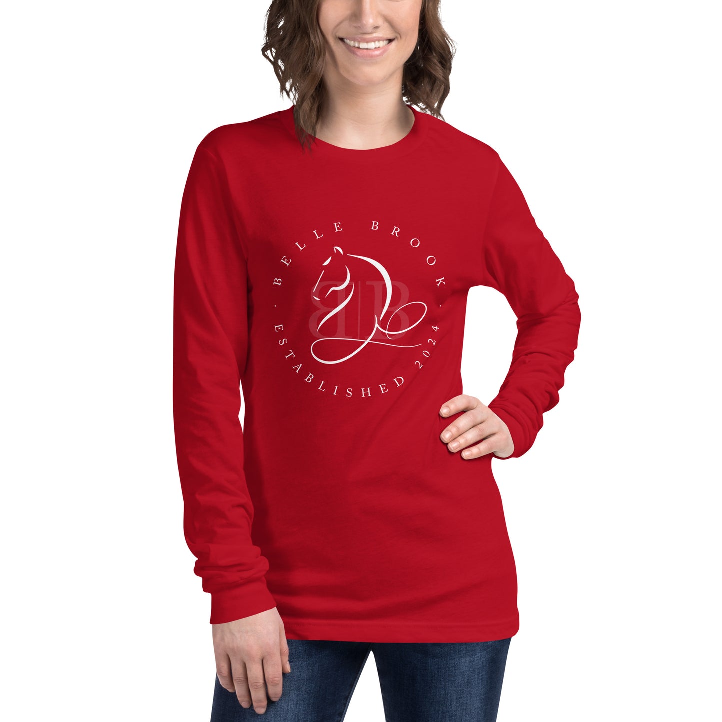 Unisex Long Sleeve Logo Tee