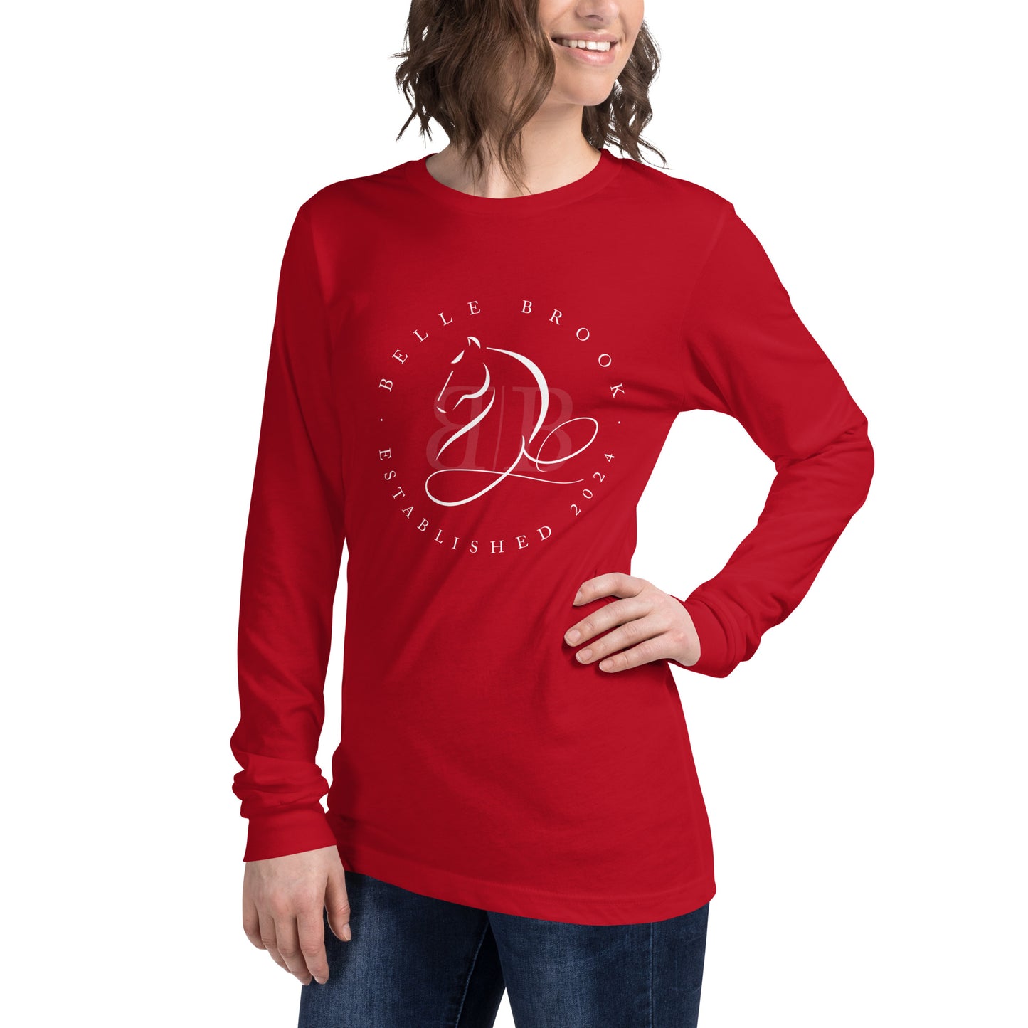 Unisex Long Sleeve Logo Tee