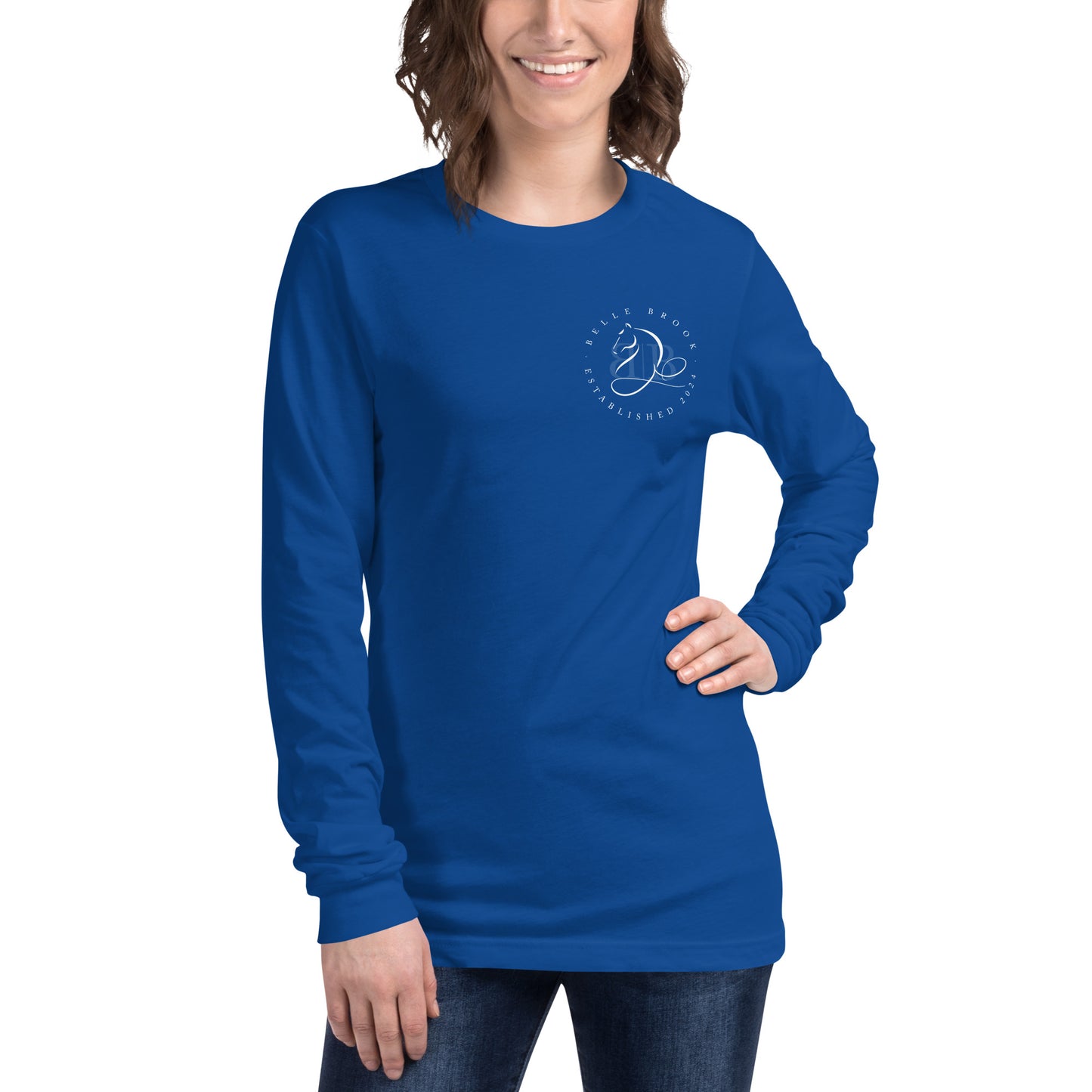 Pancake Hair w/ Logo Unisex Long Sleeve Tee
