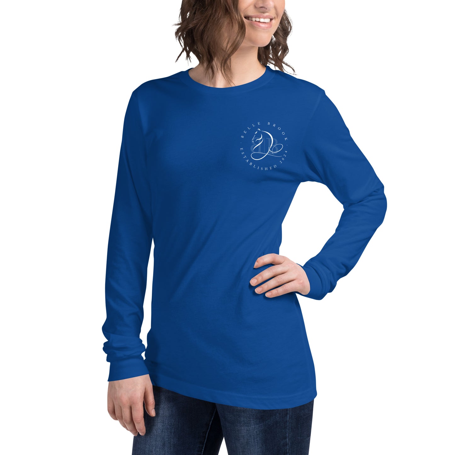 Pancake Hair w/ Logo Unisex Long Sleeve Tee