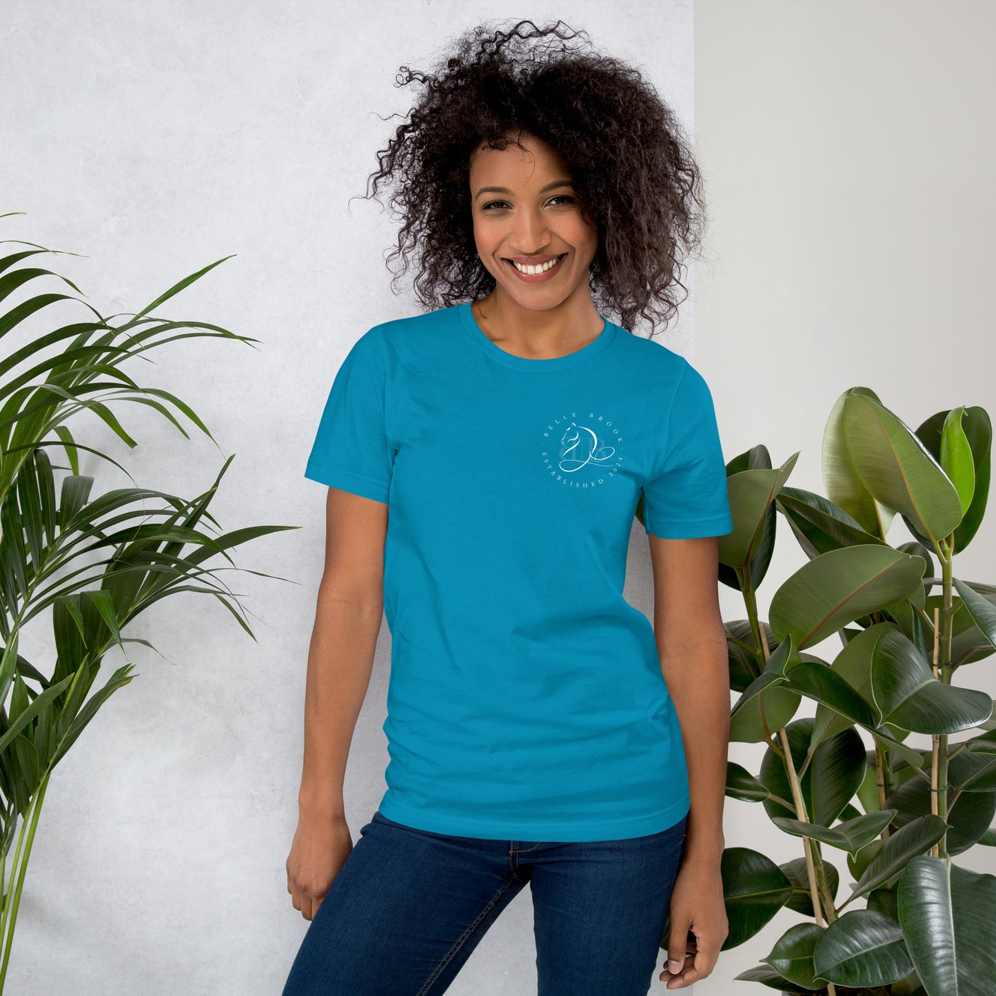 Pancake Hair w/ Logo Unisex t-shirt