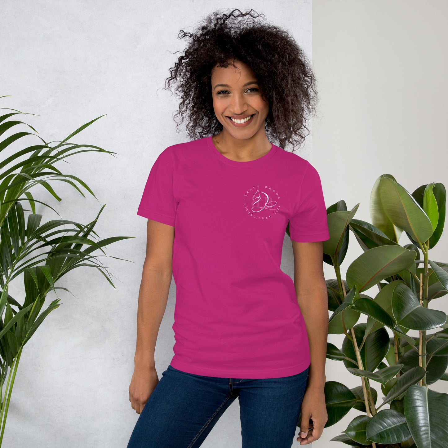 Pancake Hair w/ Logo Unisex t-shirt
