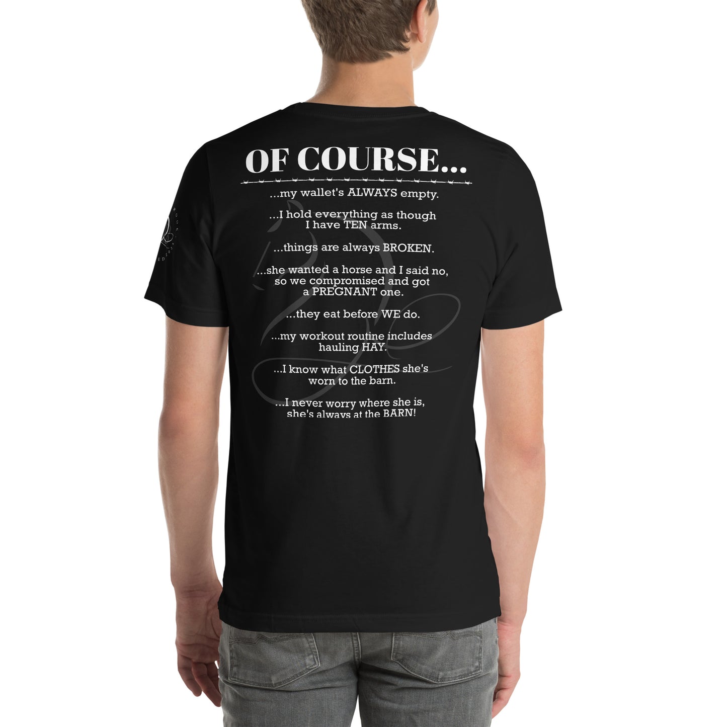 Unisex Horse Husband t-shirt