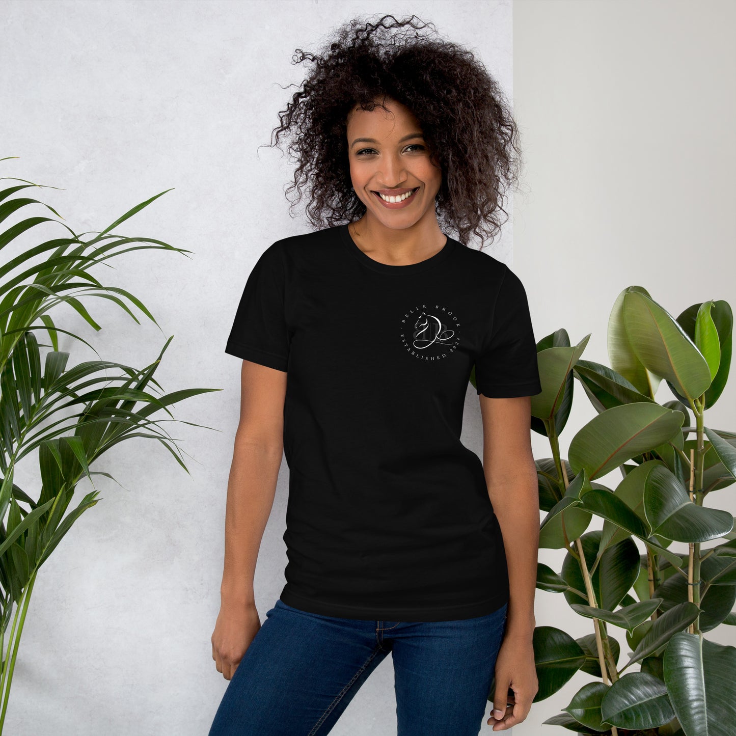 Pancake Hair w/ Logo Unisex t-shirt