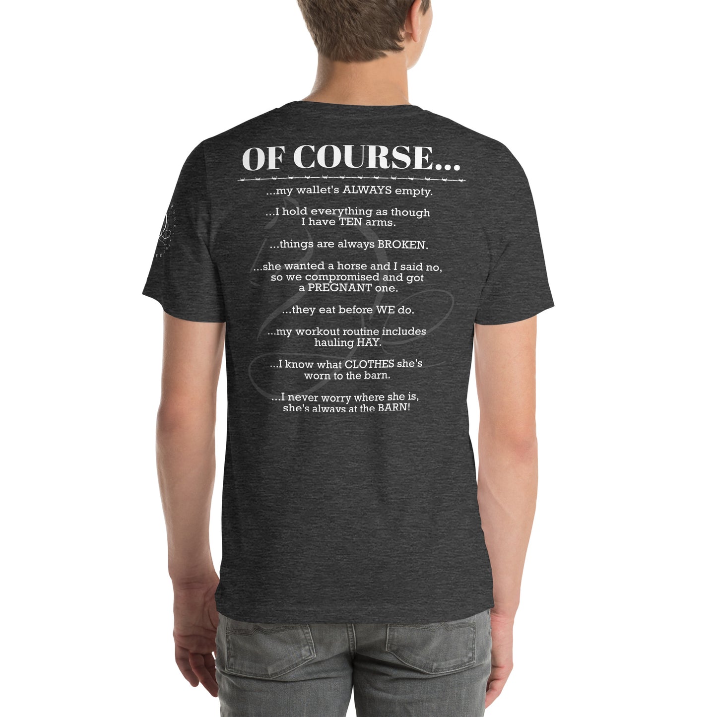 Unisex Horse Husband t-shirt