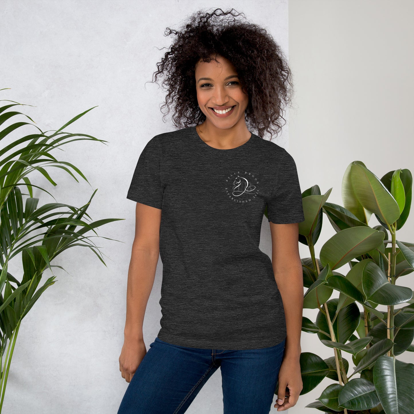 Pancake Hair w/ Logo Unisex t-shirt