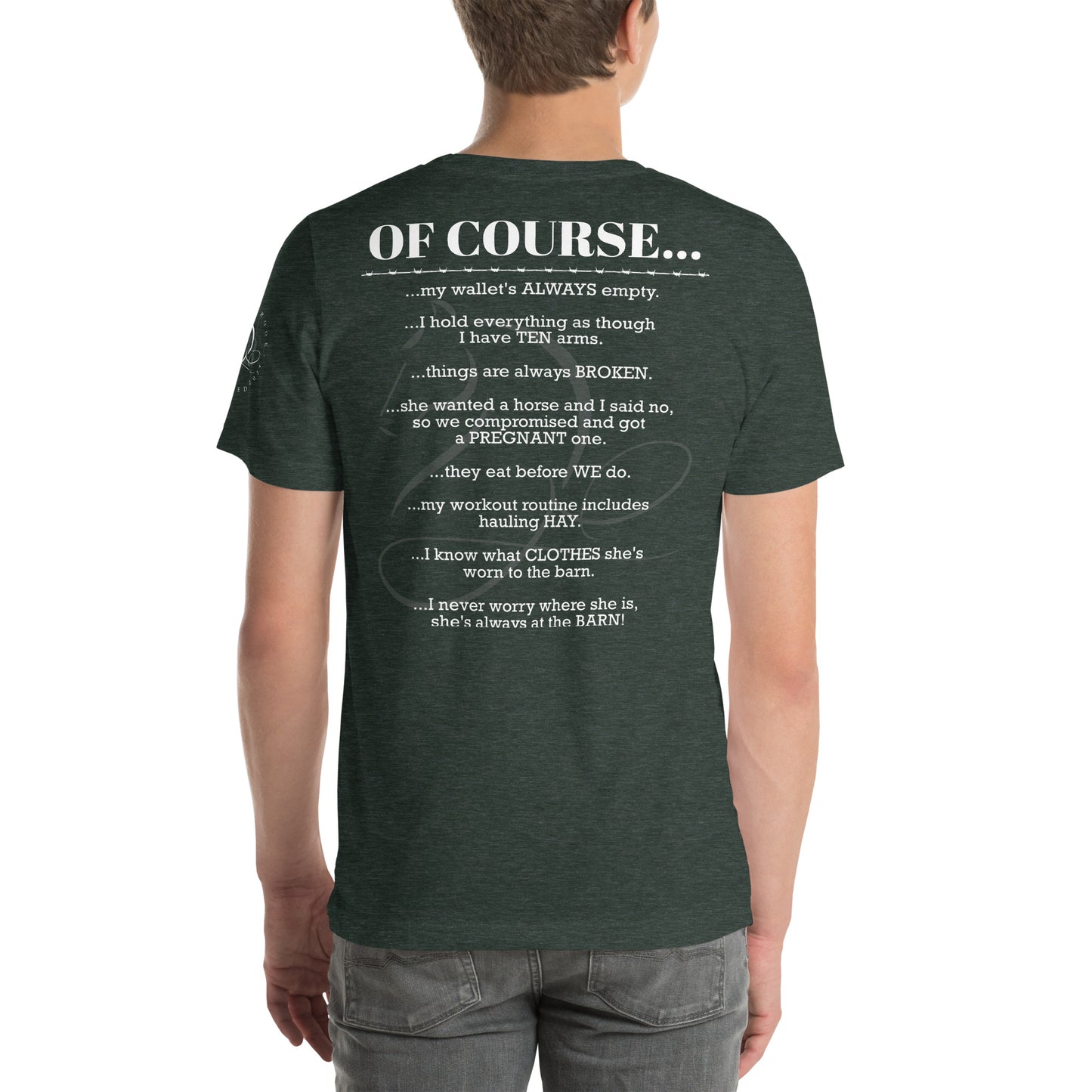 Unisex Horse Husband t-shirt