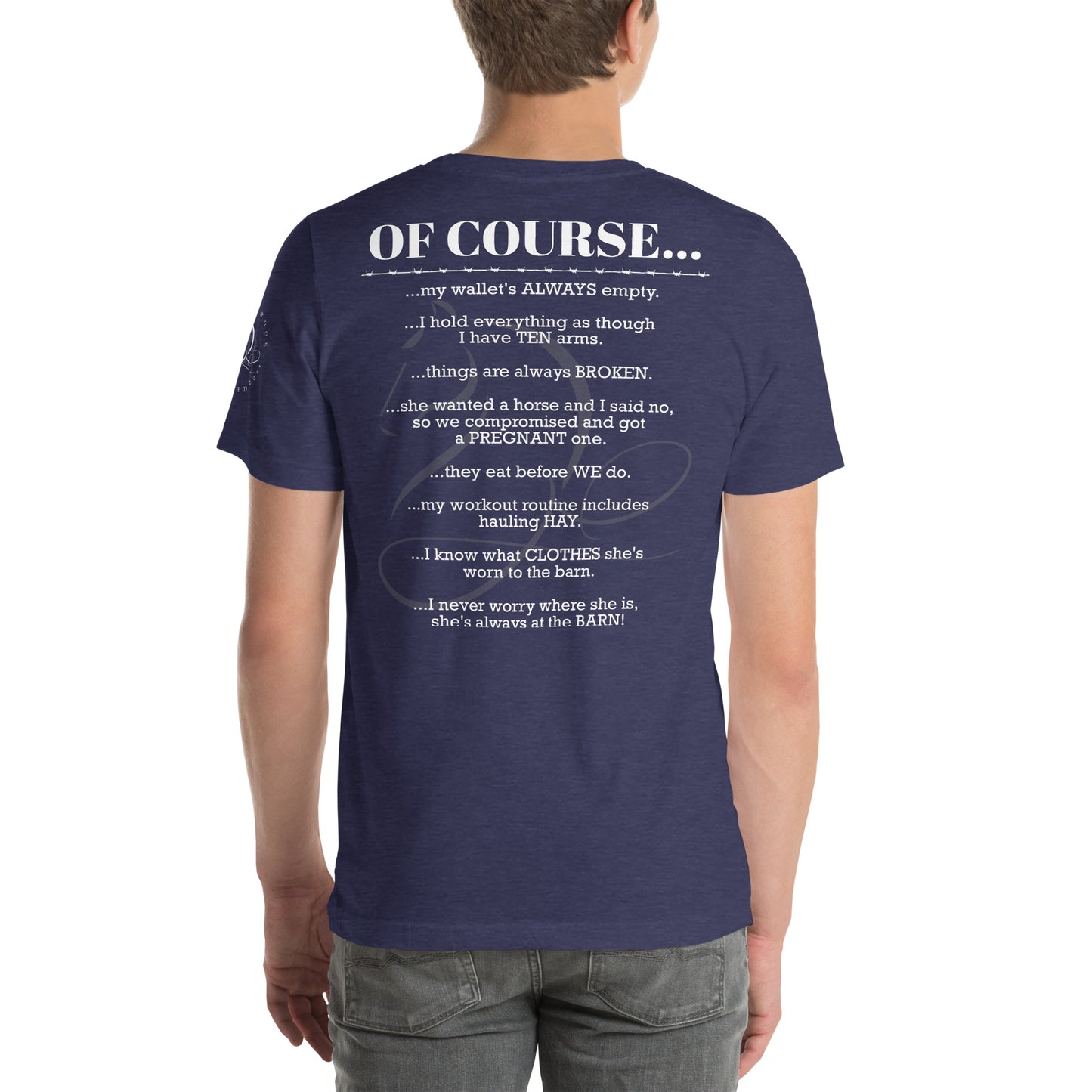 Unisex Horse Husband t-shirt