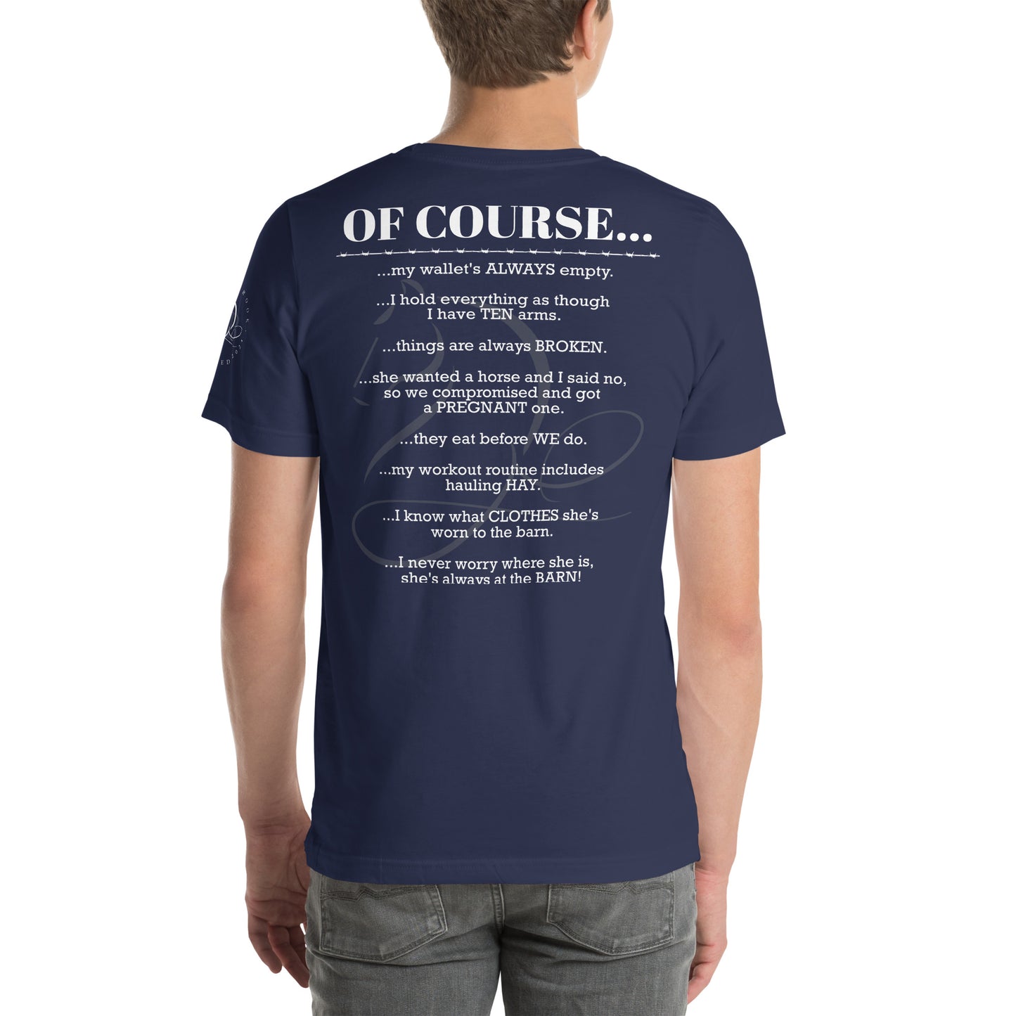 Unisex Horse Husband t-shirt