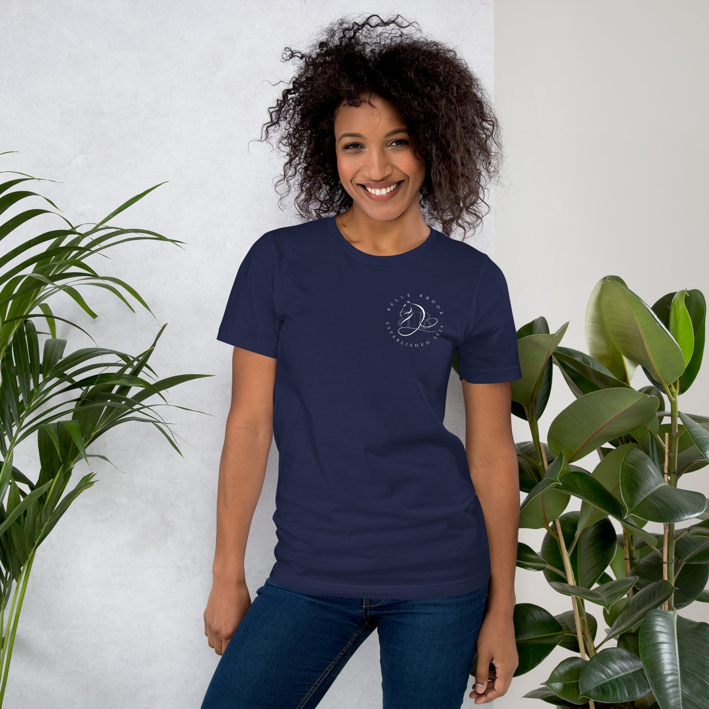 Pancake Hair w/ Logo Unisex t-shirt