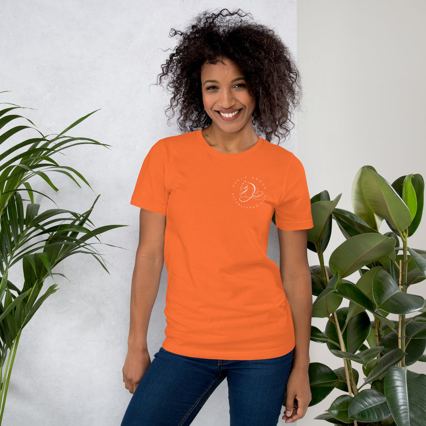 Pancake Hair w/ Logo Unisex t-shirt