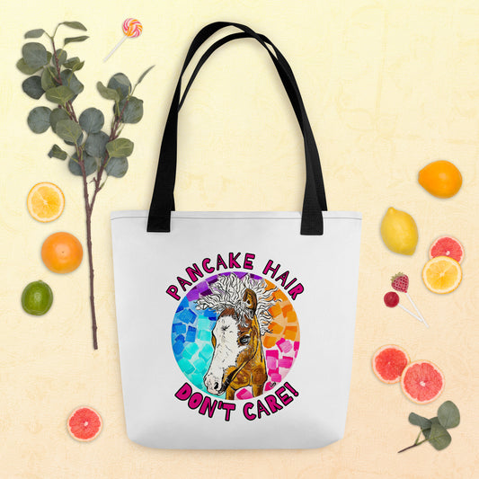 Pancake Hair Tote bag