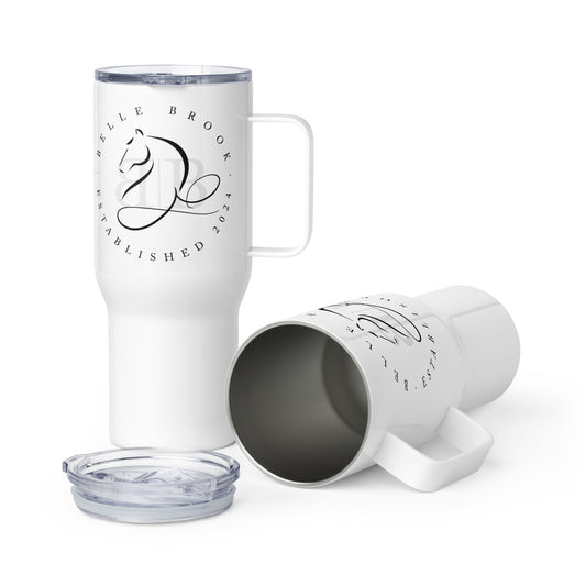 Logo Travel mug with a handle