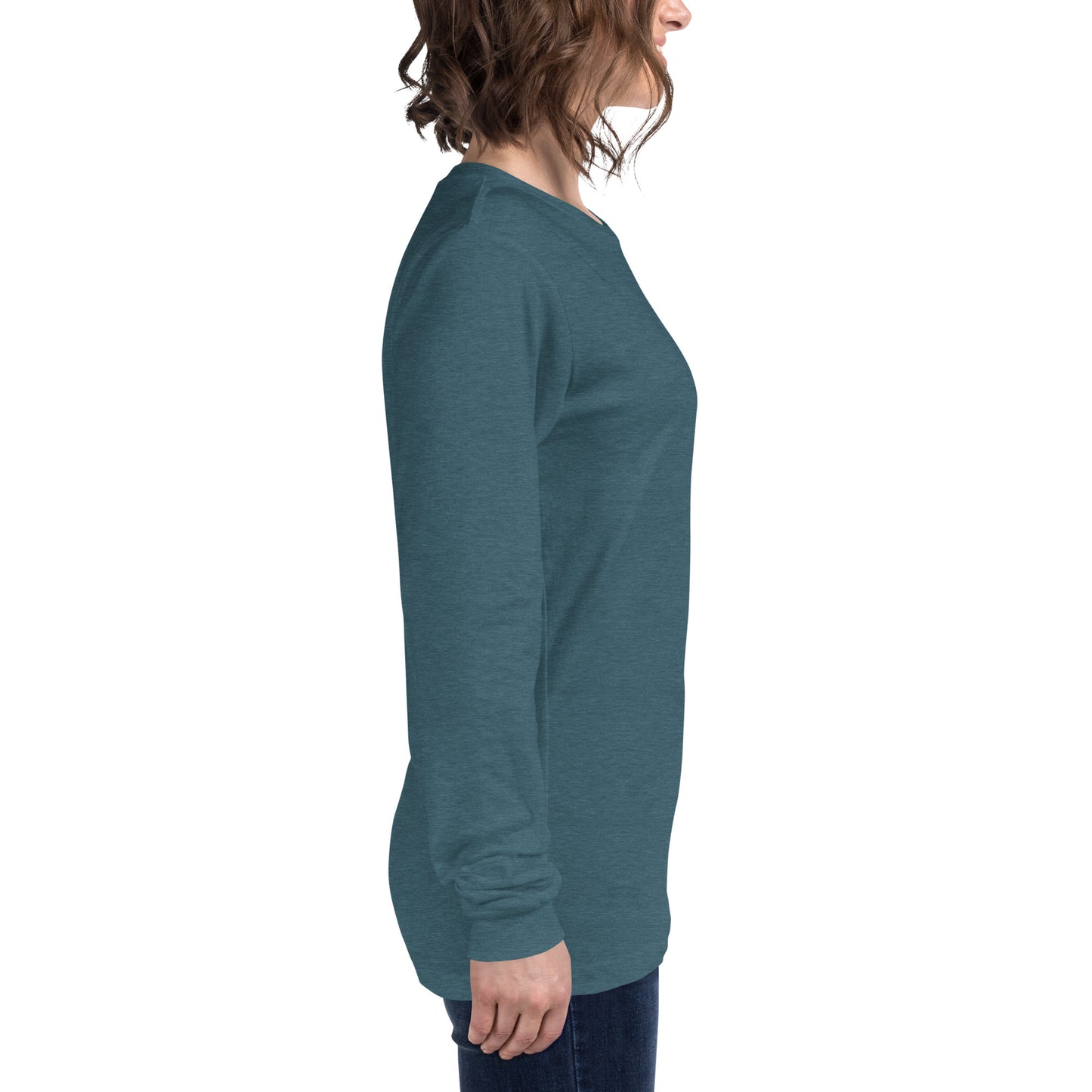 Pancake Hair w/ Logo Unisex Long Sleeve Tee